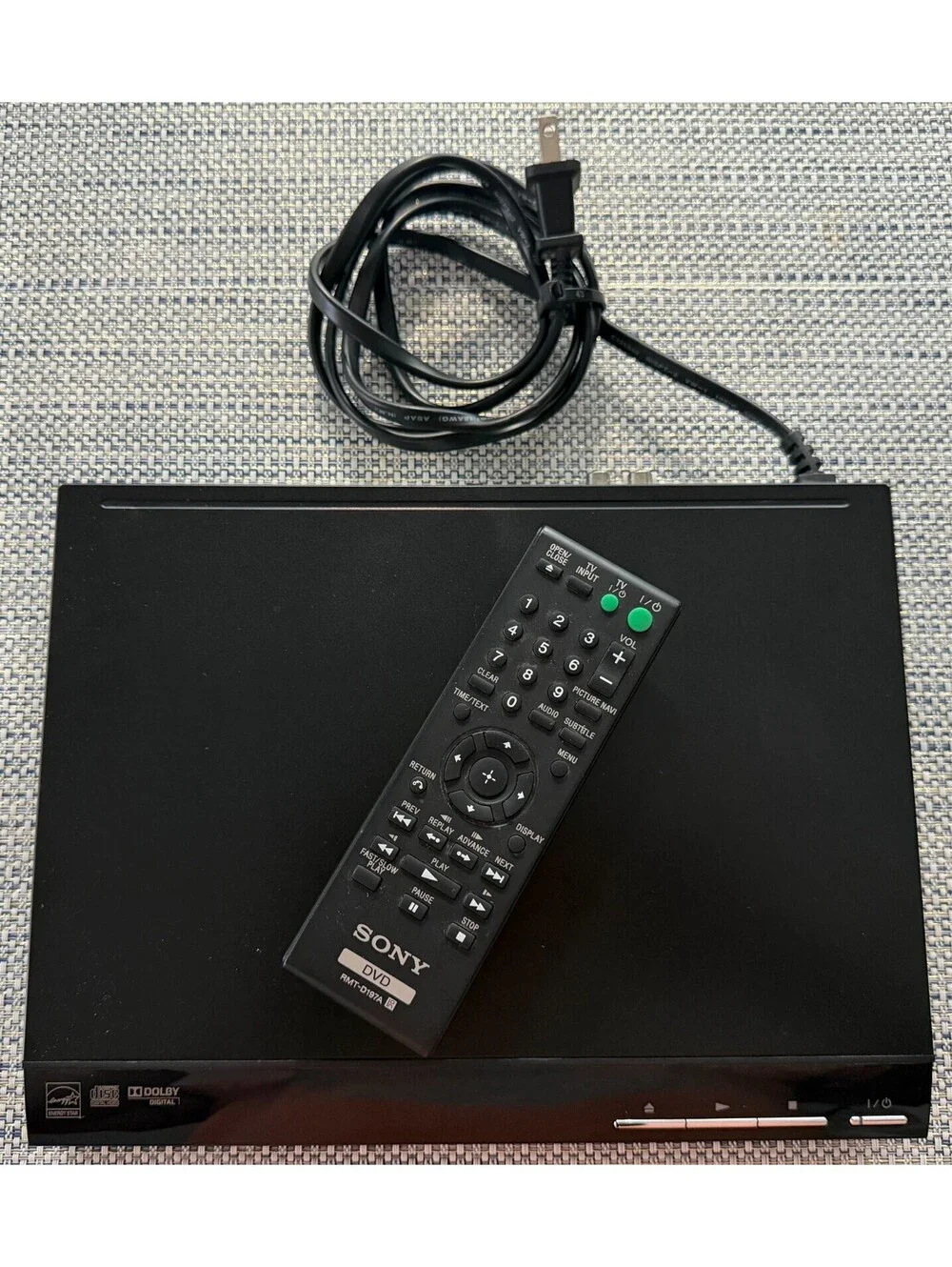 Sony DVP-SR510H 1080p Full HD Upscaling HDMI DVD / CD Player w/ Remote & Power C